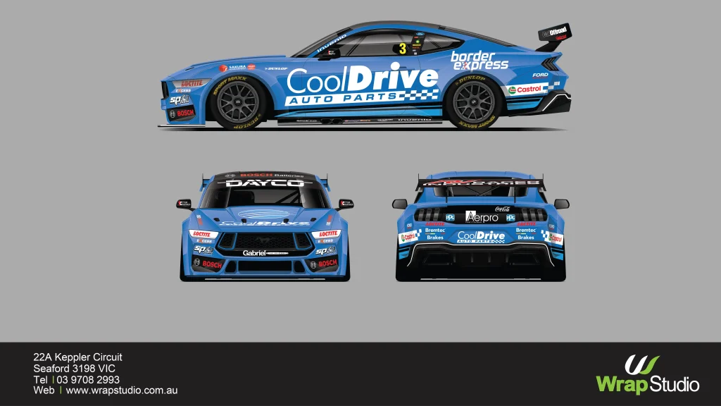WrapStudio Graphic Design Services cool drive motorsport wrap