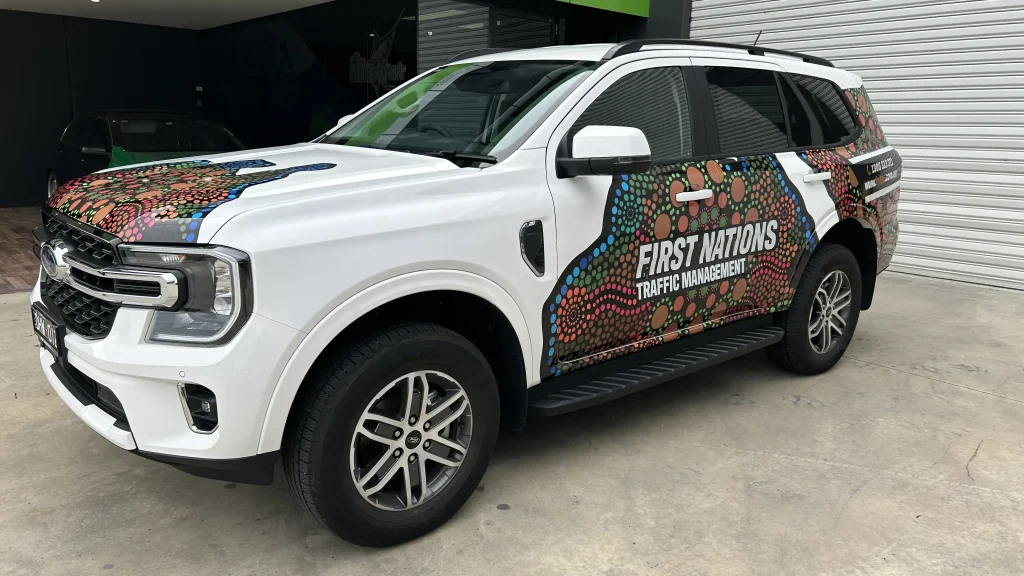 First Nations car wrap