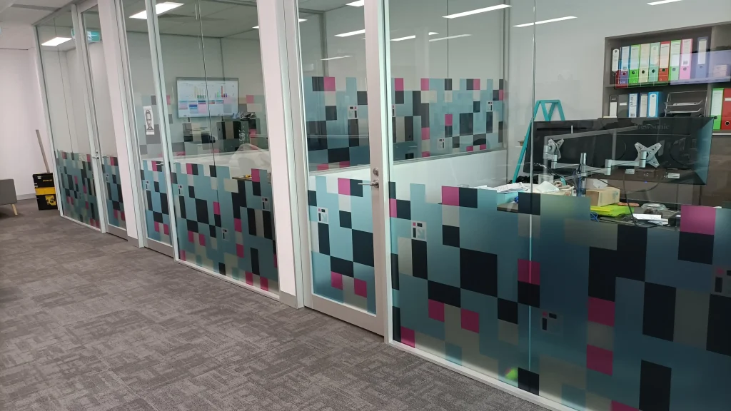 internal office signage