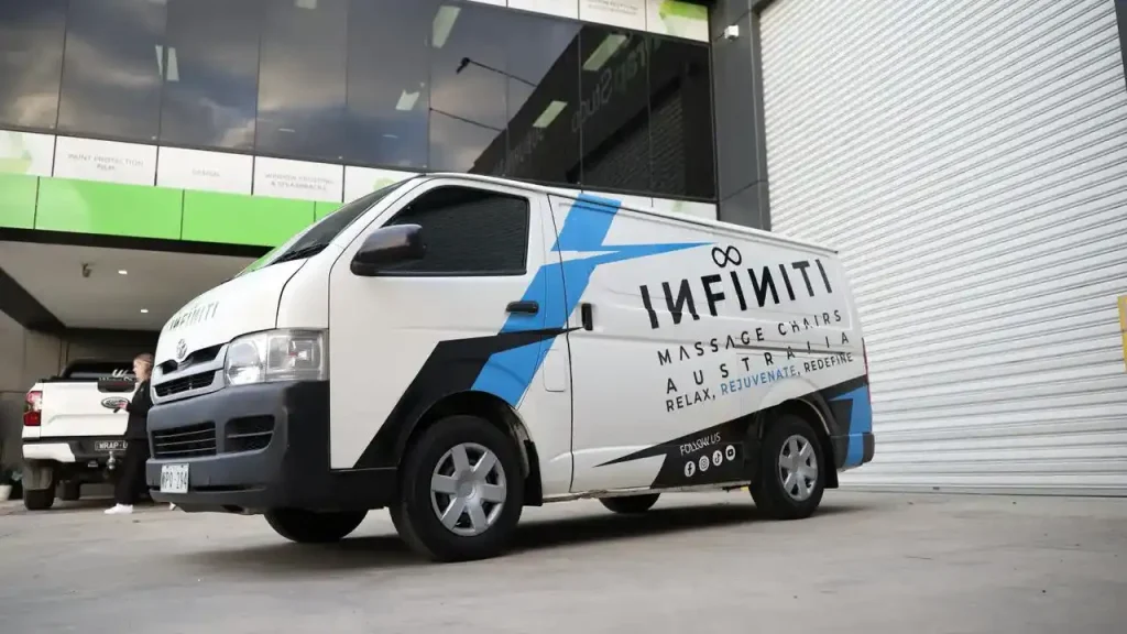 Infiniti Van Wrap