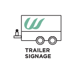 Trailer Signage Icon