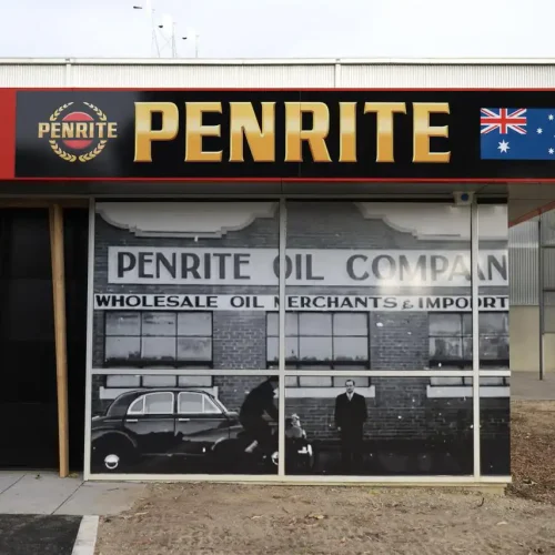 Penrite training centre signage
